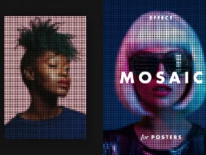 mosaic effect for posters1