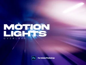 motion lights realistic overlays for photoshop1