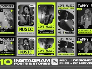 music instagram posts stories1
