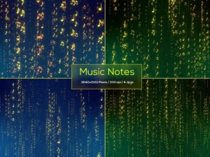 music notes backgrounds1
