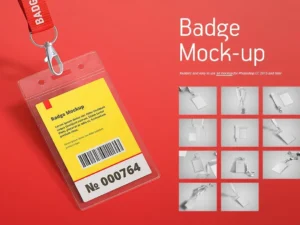 name tag badge mock up01