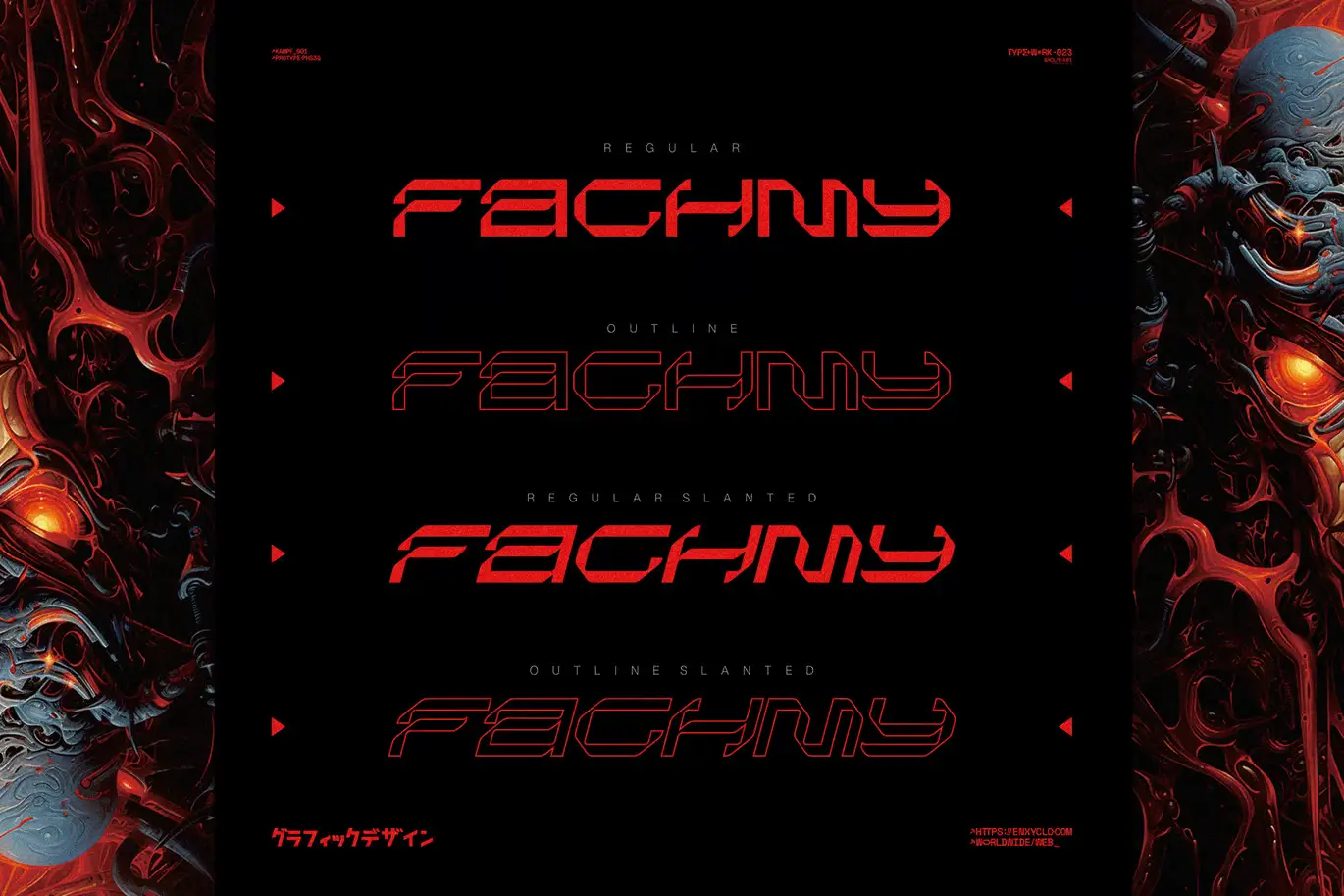 NCL Kregas - Cyberpunk Futuristic Techno Font 7 ncl kregas by studio innate 10
