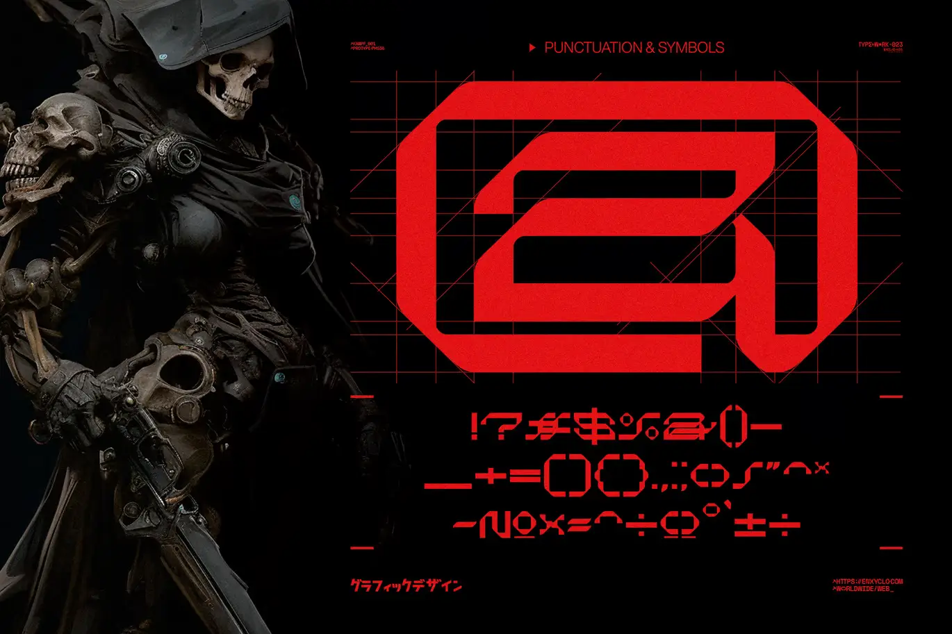 NCL Kregas - Cyberpunk Futuristic Techno Font 3 ncl kregas by studio innate 11