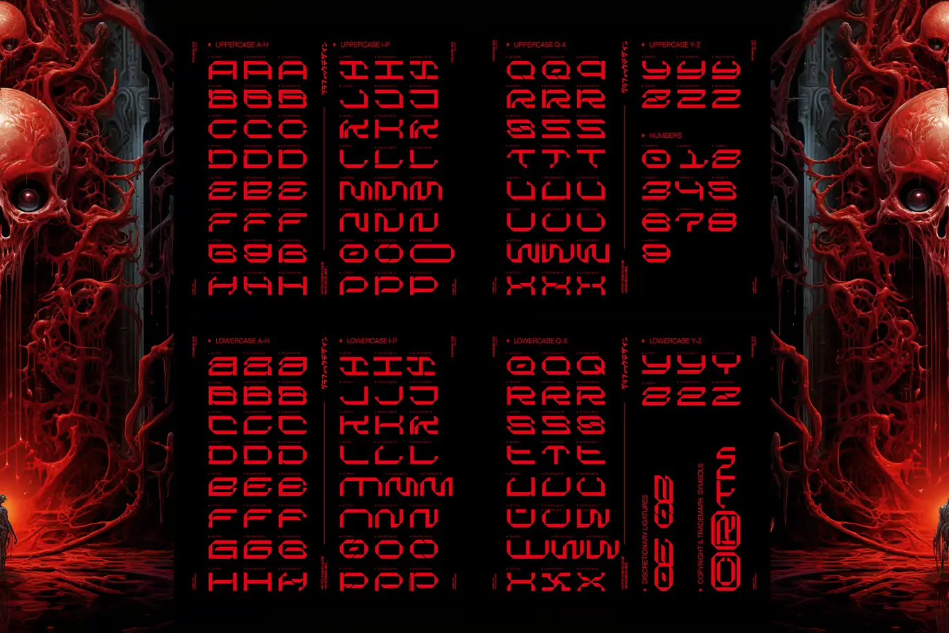 NCL Kregas - Cyberpunk Futuristic Techno Font 13 ncl kregas by studio innate 13