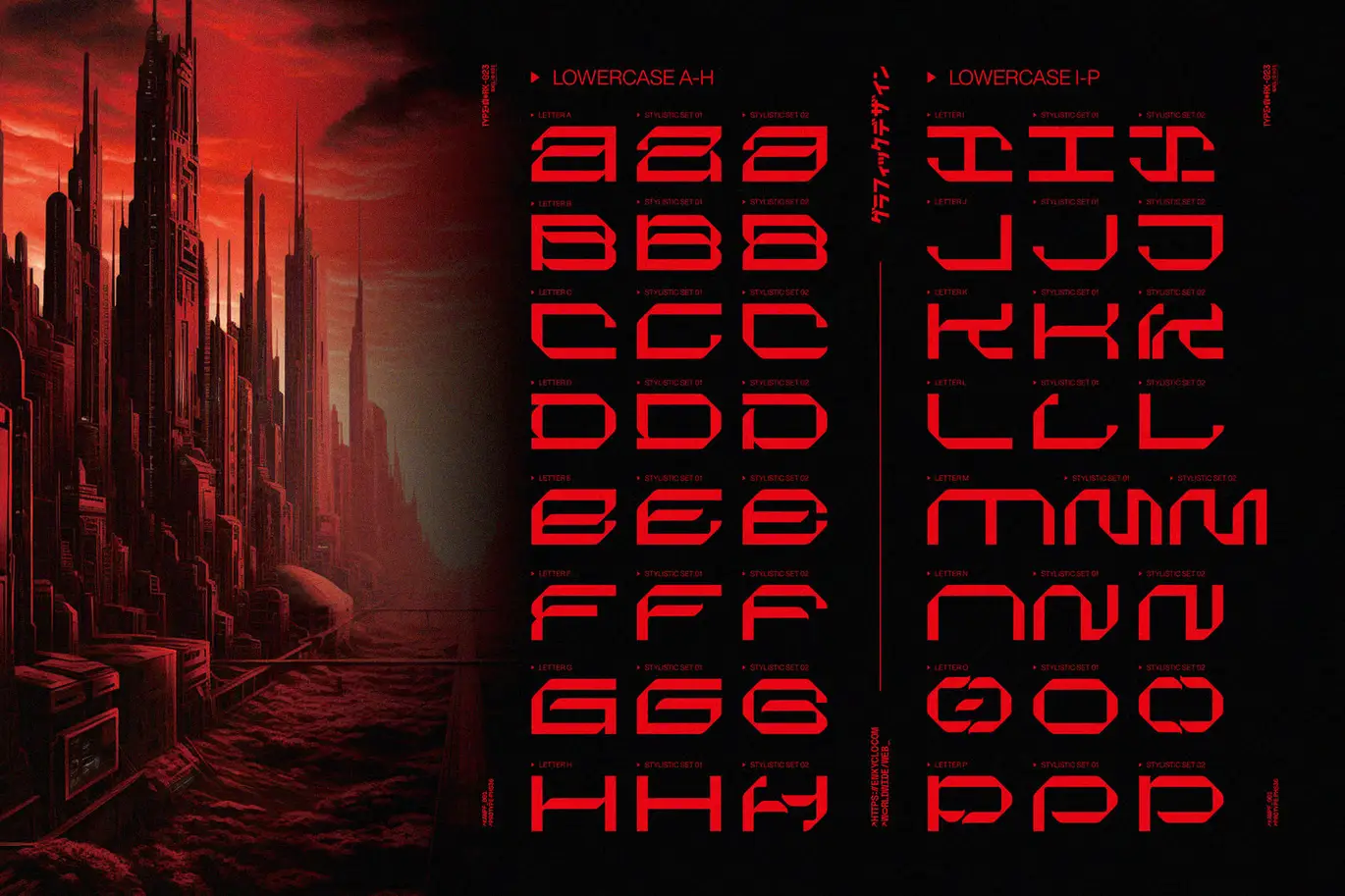NCL Kregas - Cyberpunk Futuristic Techno Font 11 ncl kregas by studio innate 4