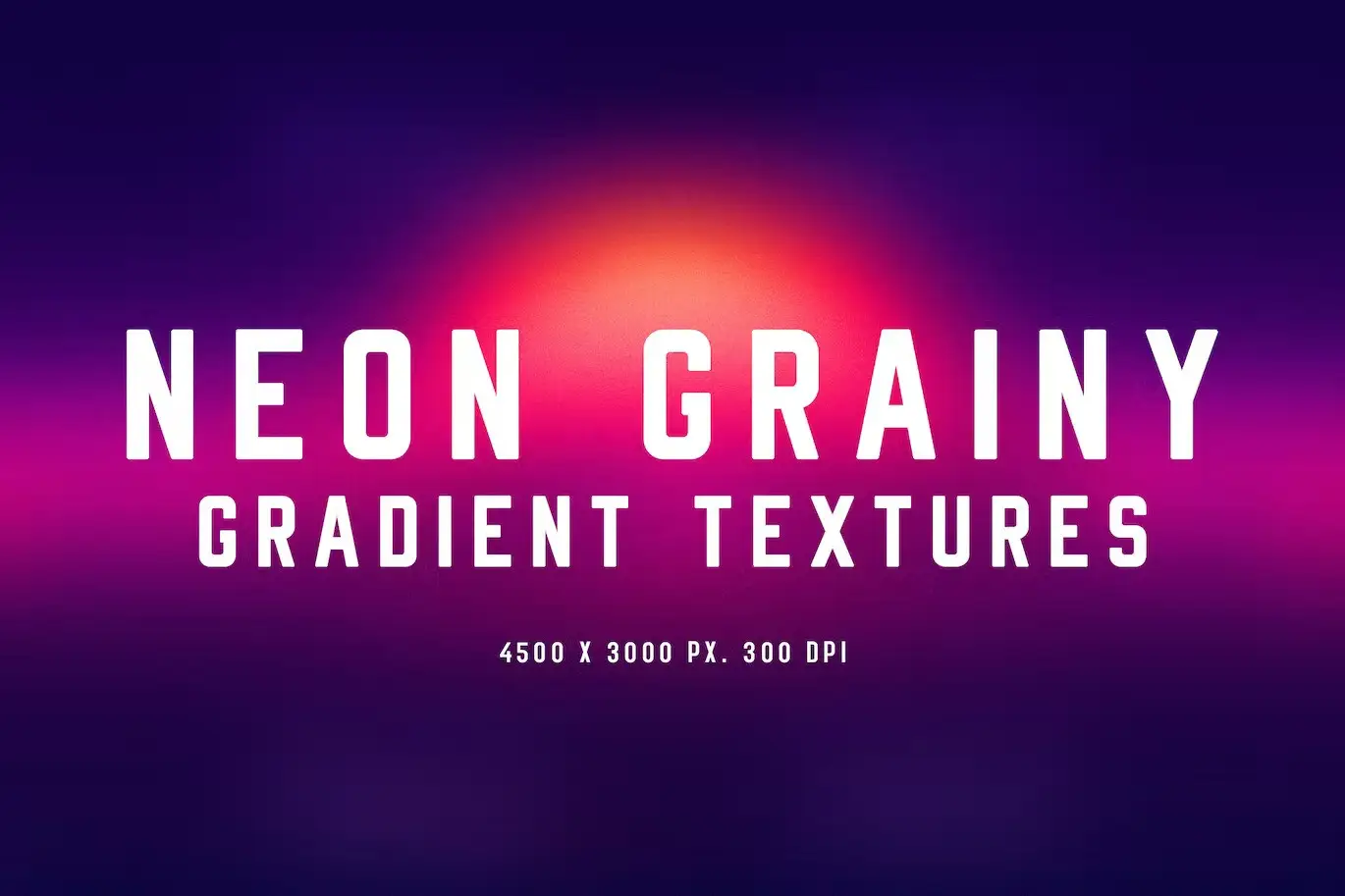 Neon Grainy Gradient Textures