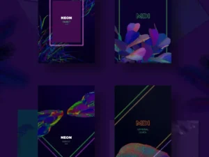 neon plants stones collection 01 4