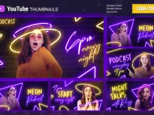 neon youtube thumbnails1