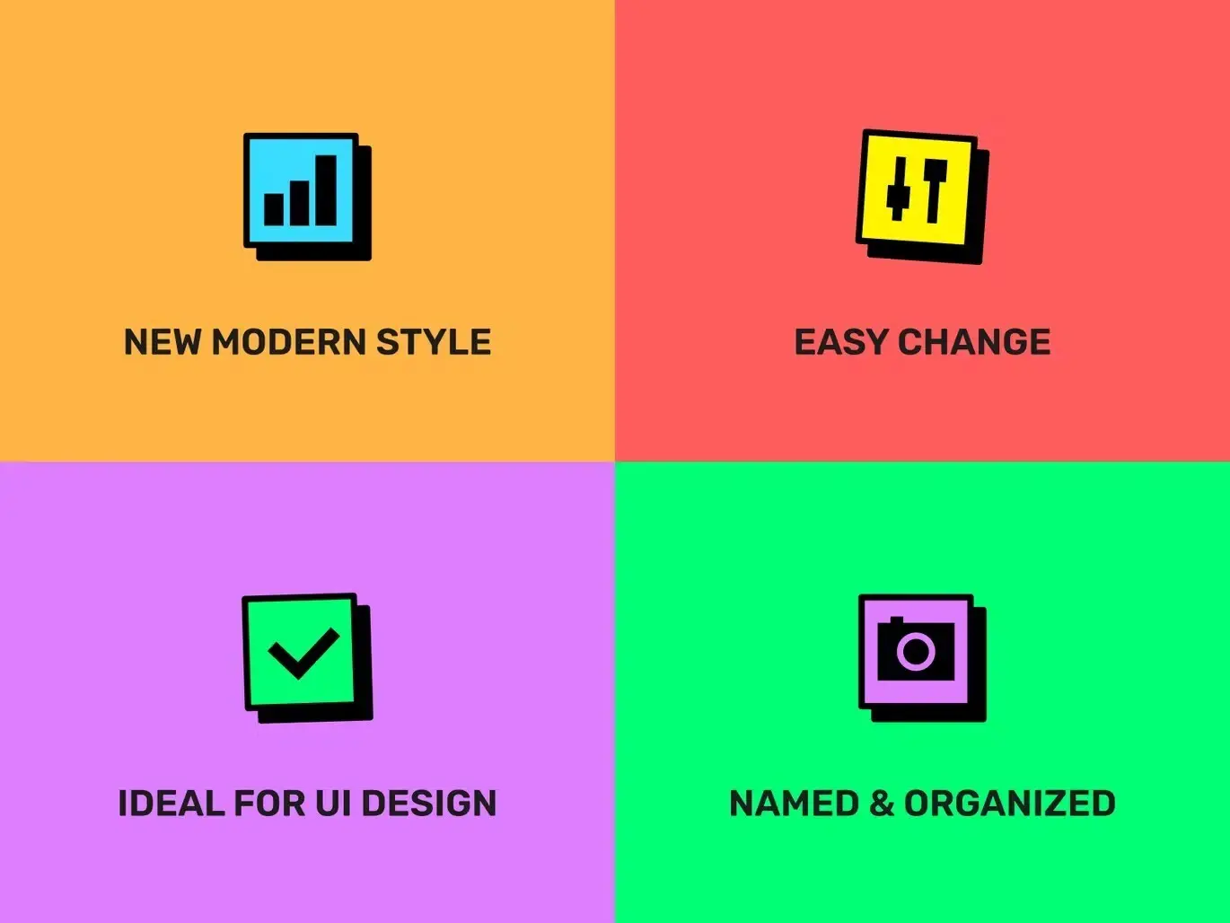 Neubrutalism Icons Set - Part 1 5 neubrutalism icons set4