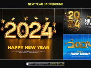 new year 2024 text backgrounds01
