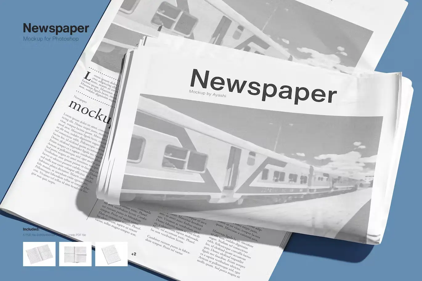 Newspaper Mockup 1 newspaper mockup1