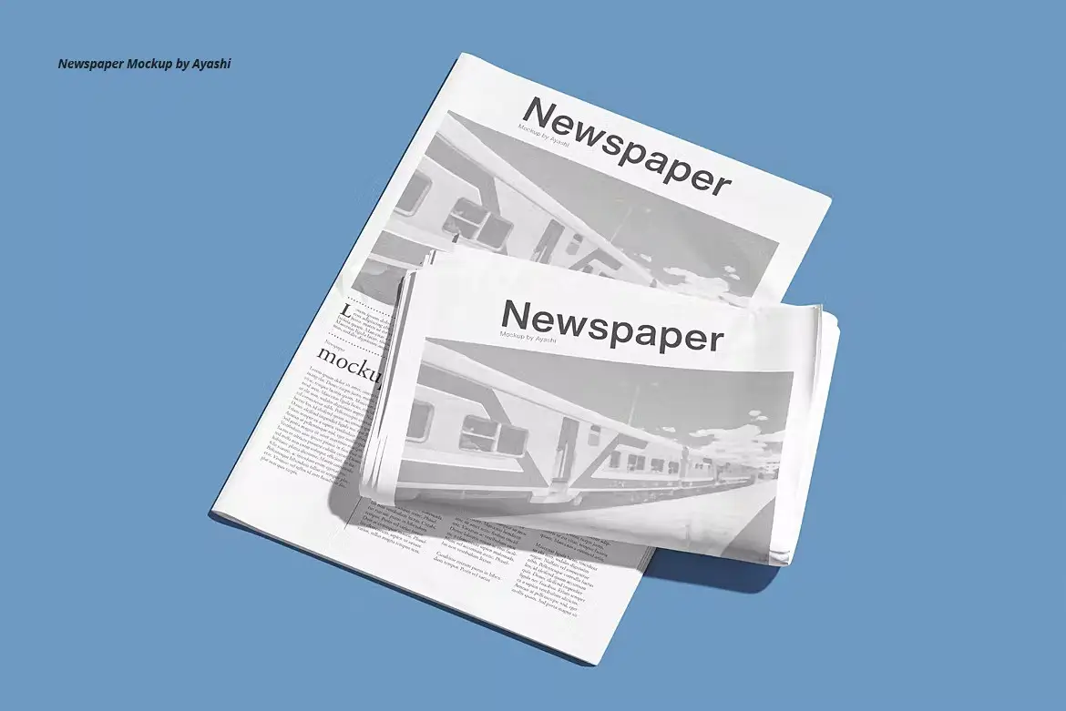 Newspaper Mockup 3 newspaper mockup2
