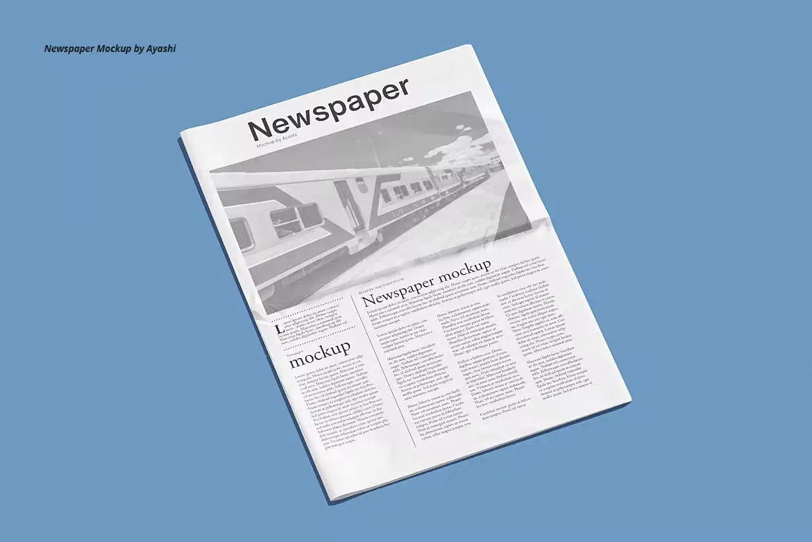 Newspaper Mockup 8 newspaper mockup7