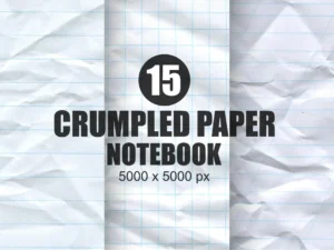 notebook crumpled paper textures01