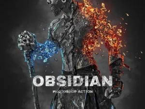 obsidian photoshop action1