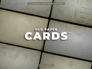 old paper cards1