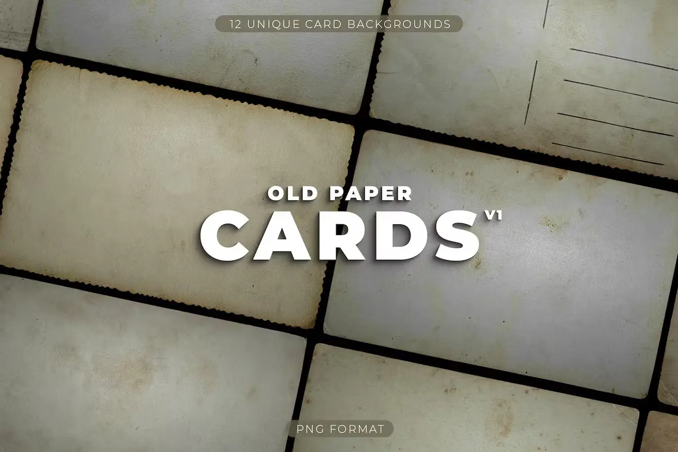 Old Paper Cards v1