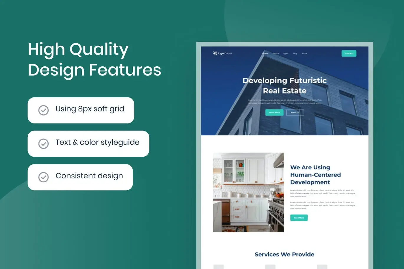 OmahKu Real Estate Website Template 4 omahku real estate website template3