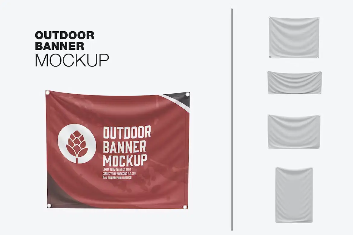 Outdoor Banner Mockup