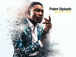 paint splash dispersion effect1