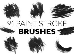 paint stroke brushes1