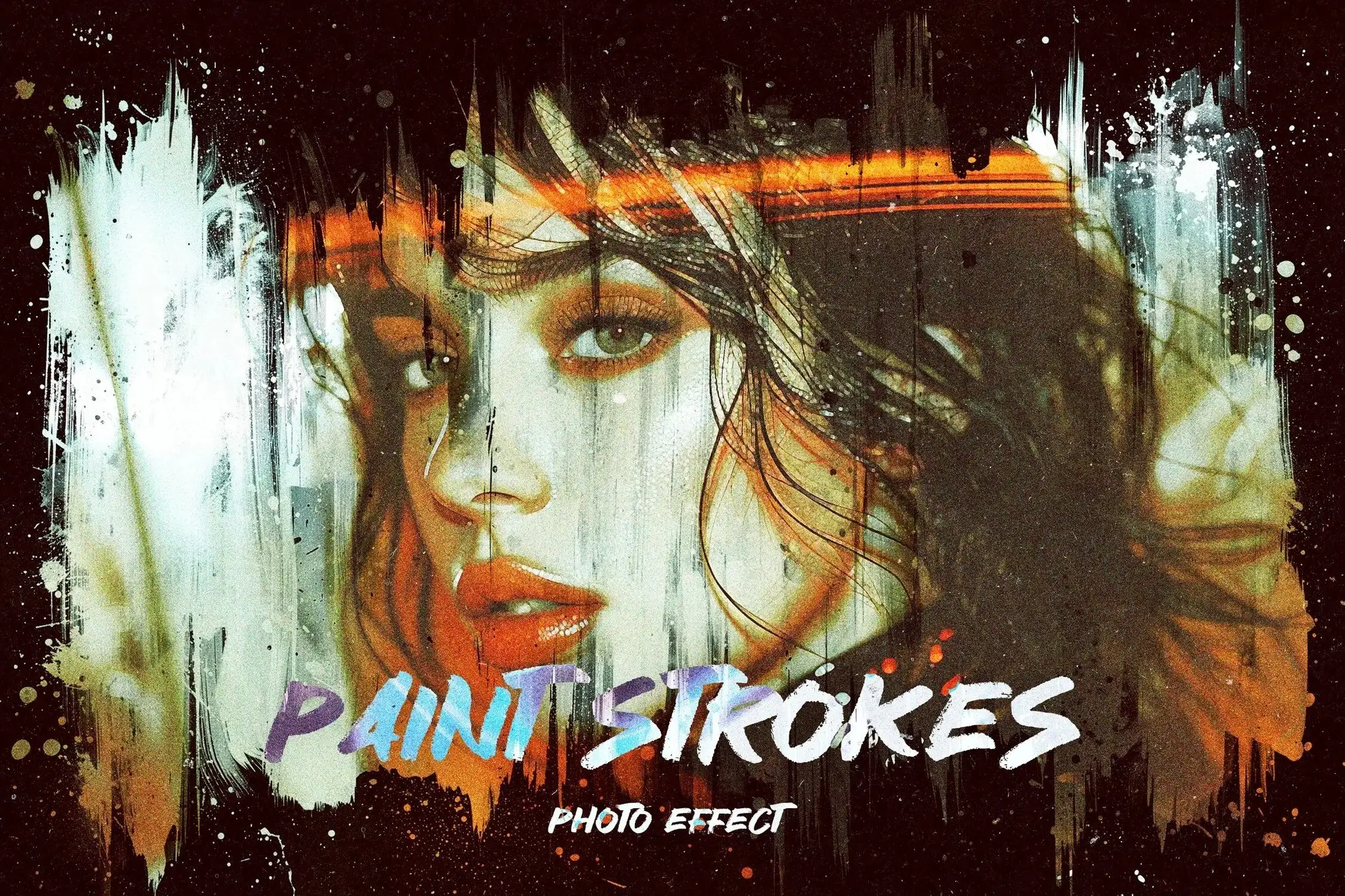 Paint Strokes Photo Effect