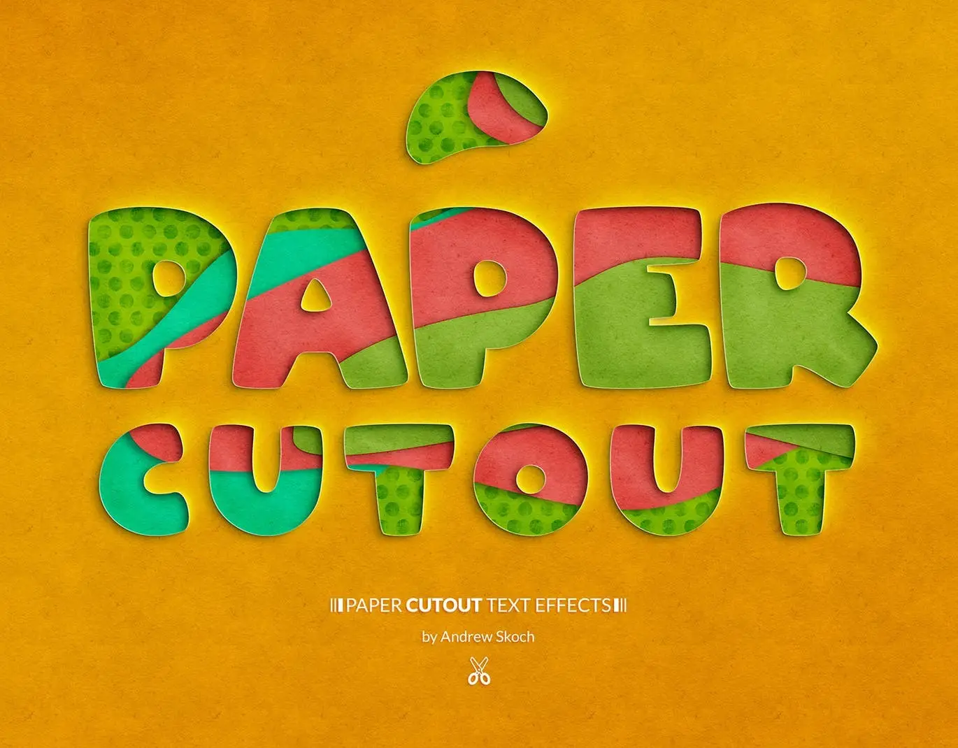 Paper Cutout Text Effects