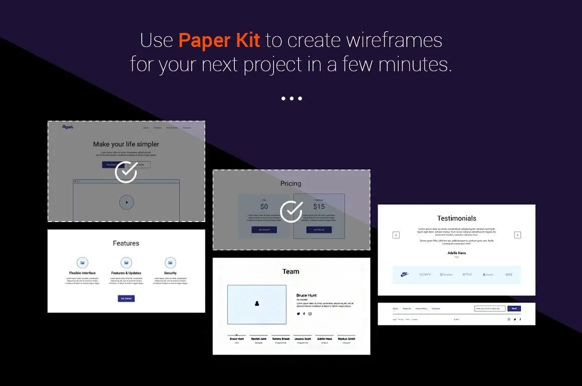 Paper Wireframe Kit 6 paper wireframe kit3 2
