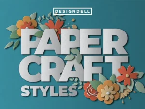papercraft photoshop styles1