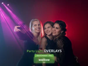 party lights transparent png photo overlays1