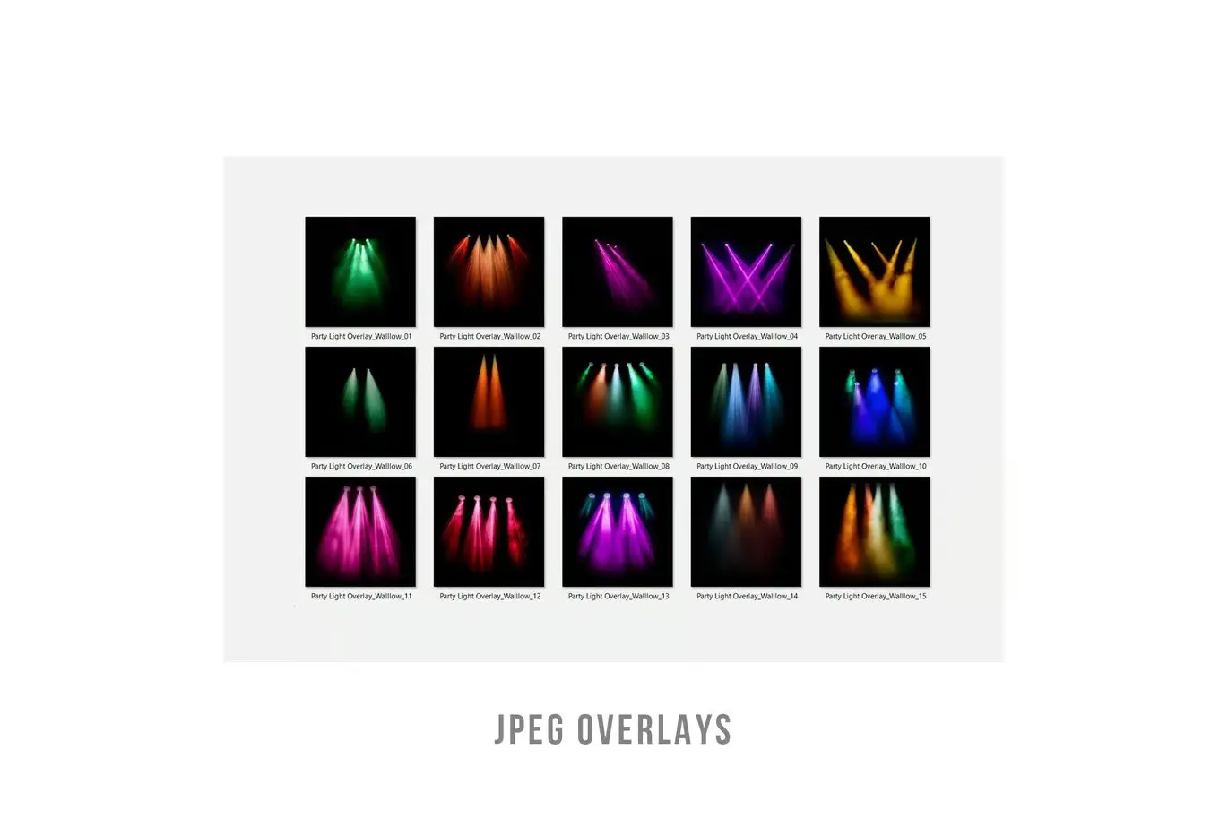 Party Lights Transparent PNG Photo Overlays 3 party lights transparent png photo overlays3