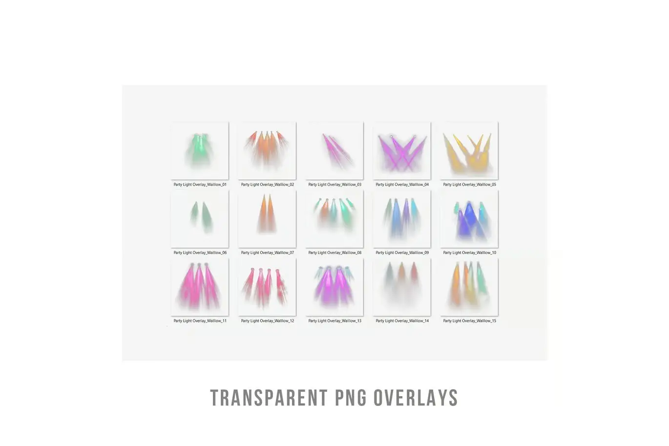 Party Lights Transparent PNG Photo Overlays 7 party lights transparent png photo overlays6