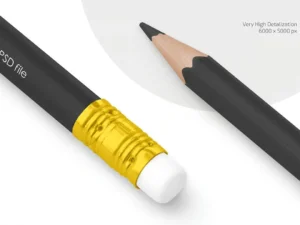 pencil mockup set4