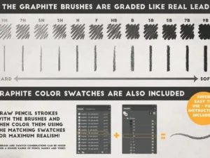perfect pencils brush pack3