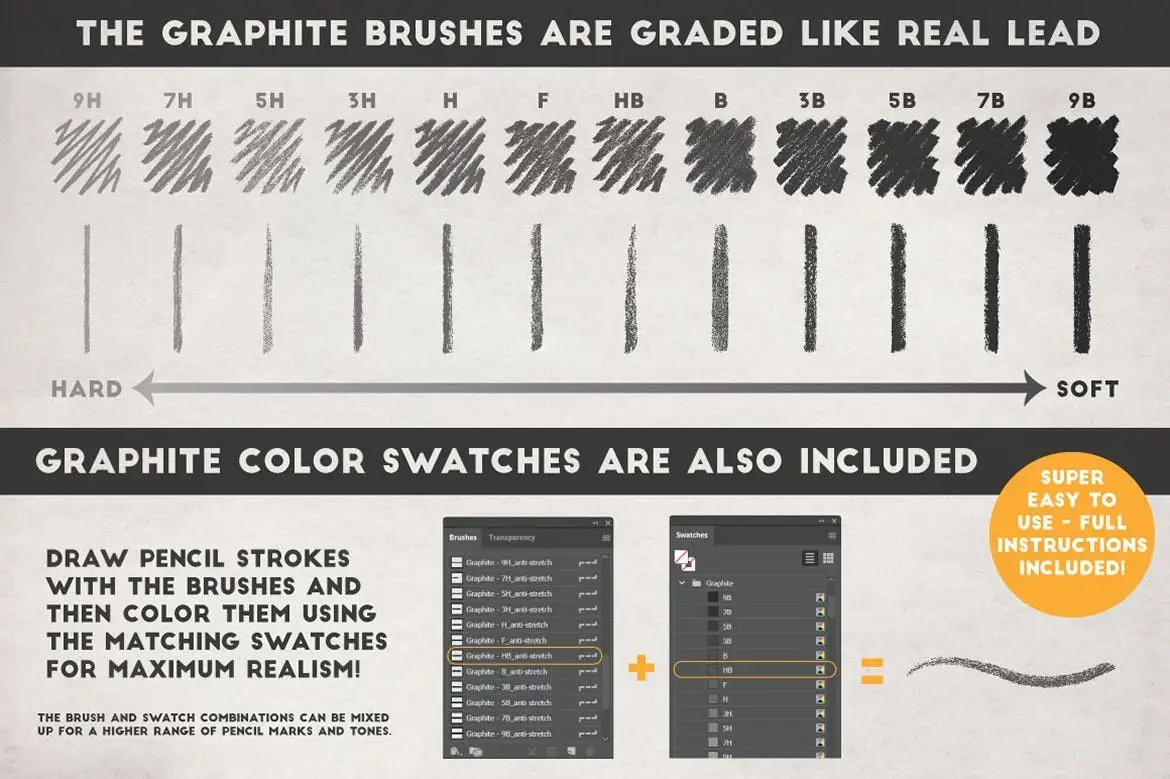 Perfect Pencils Brush Pack