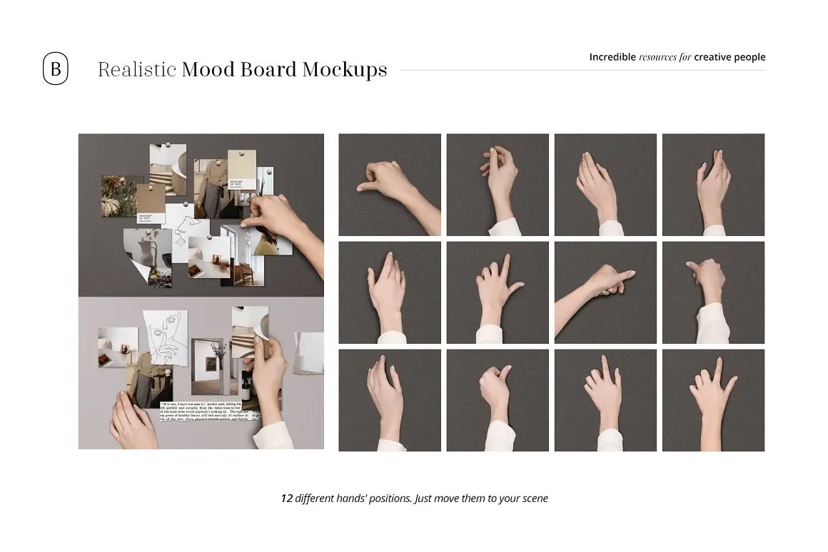 Realistic Mood Board Mockups vol.2 6 photo 2022 05 24 11 00 54 4