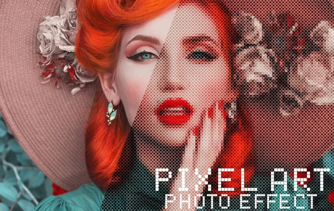 Pixel Art Photo Effect