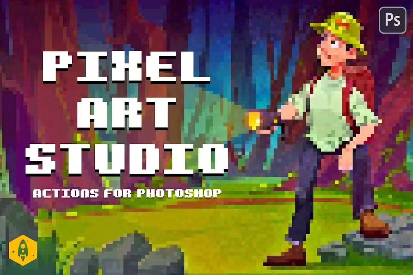 Pixel Art Studio - Pixel Art Effect Action