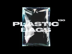 plastic bags texture branding bundle01