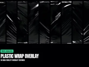 plastic wrap overlay texture pack1