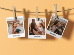 polaroid mockup v 24