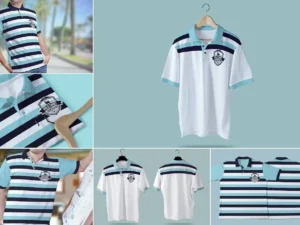 polo t shirt design mockups1