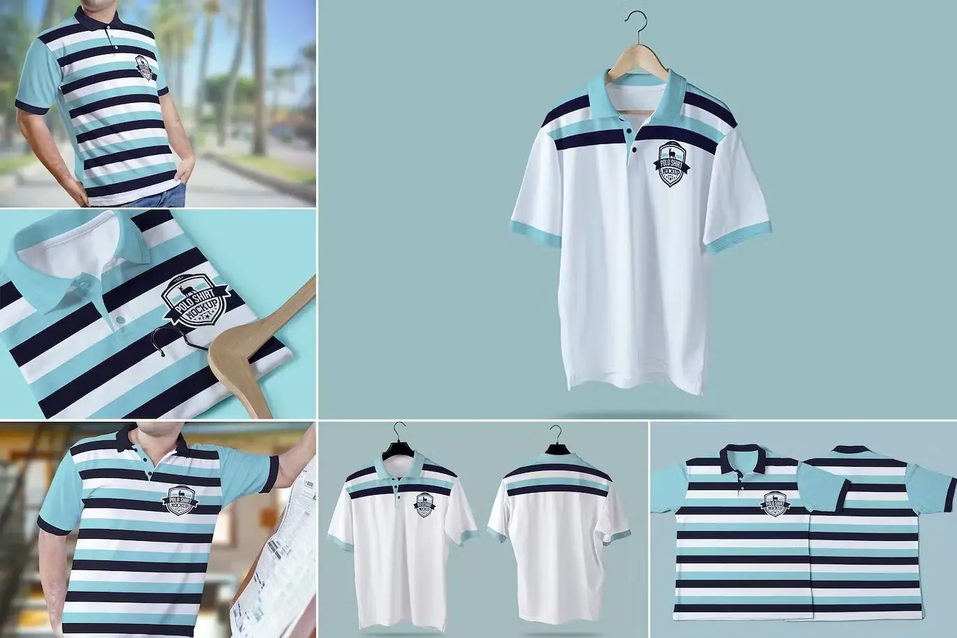 Professional Quality Polo Shirt Mockup