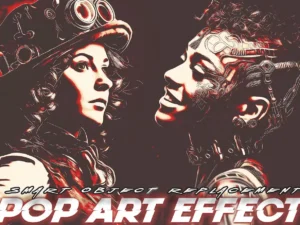 pop art photo effect photoshop1