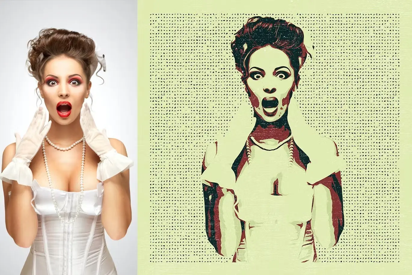 POP ART Photoshop Effect