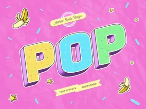 pop art text effects2