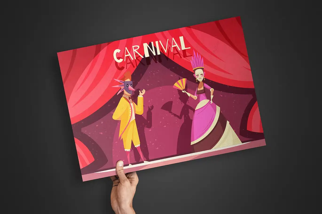 Poster Mockup in Hand x4 9 poster mockup in hand09