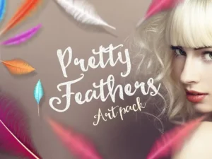 pretty feathers art pack1