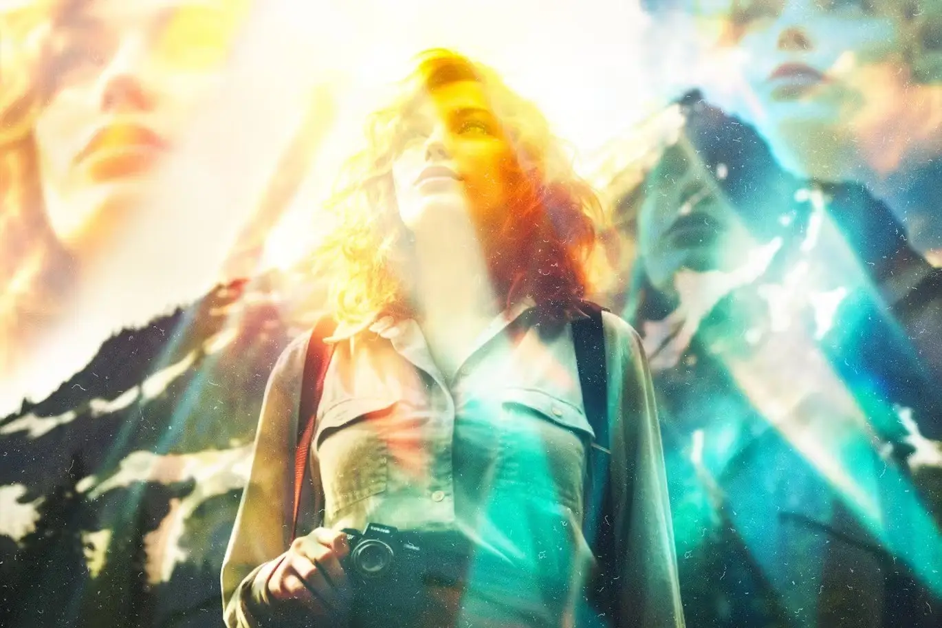 Prismatic Refraction Photo Effect