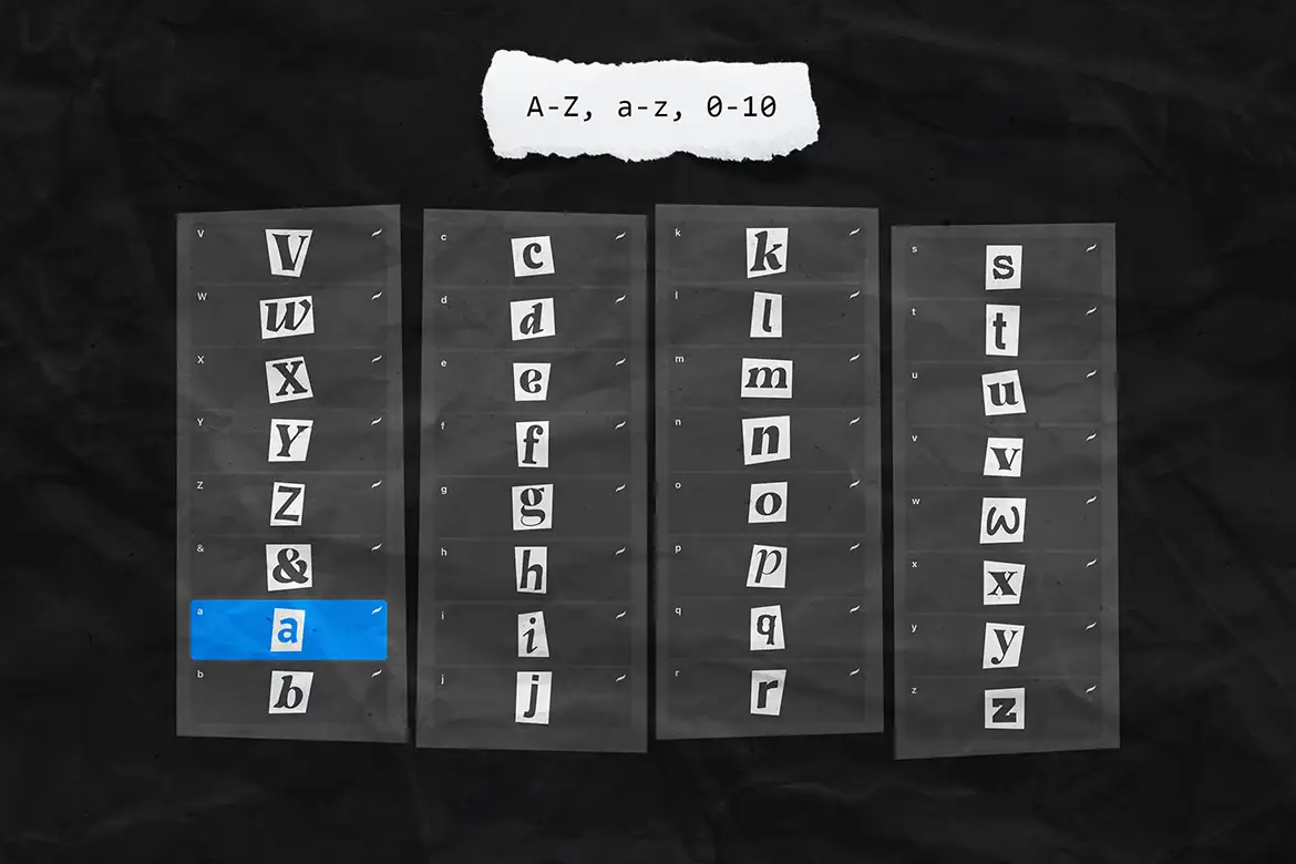 Procreate Ransom Type Brushes